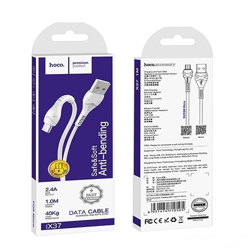 [HCM]Cáp Sạc Micro USB Hoco X37  ( Dài 1m )  Cho Dòng Máy Android
