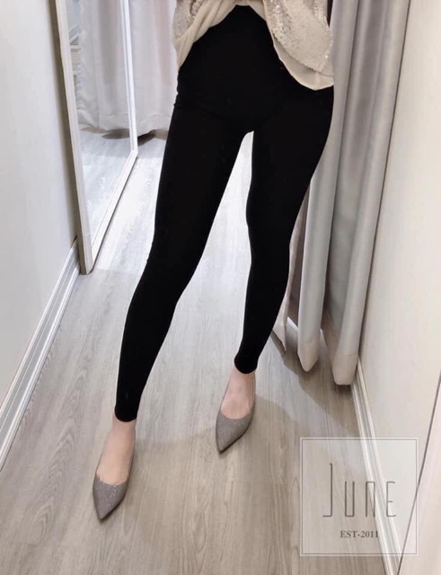 Quần legging hàn cạp siêu cao co dãn 4 chiều