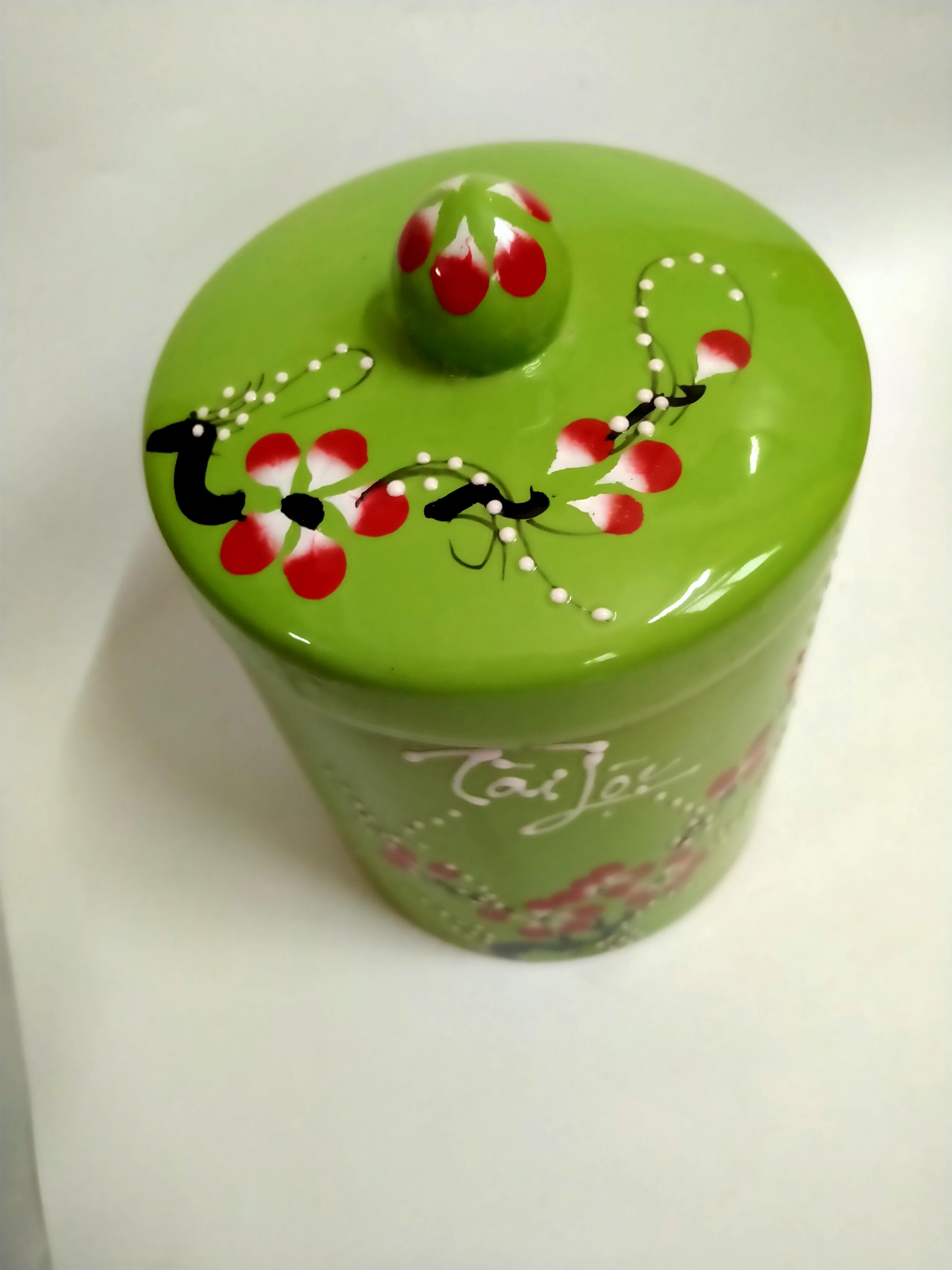 Hũ gạo gốm Tài Lộc 6 kg