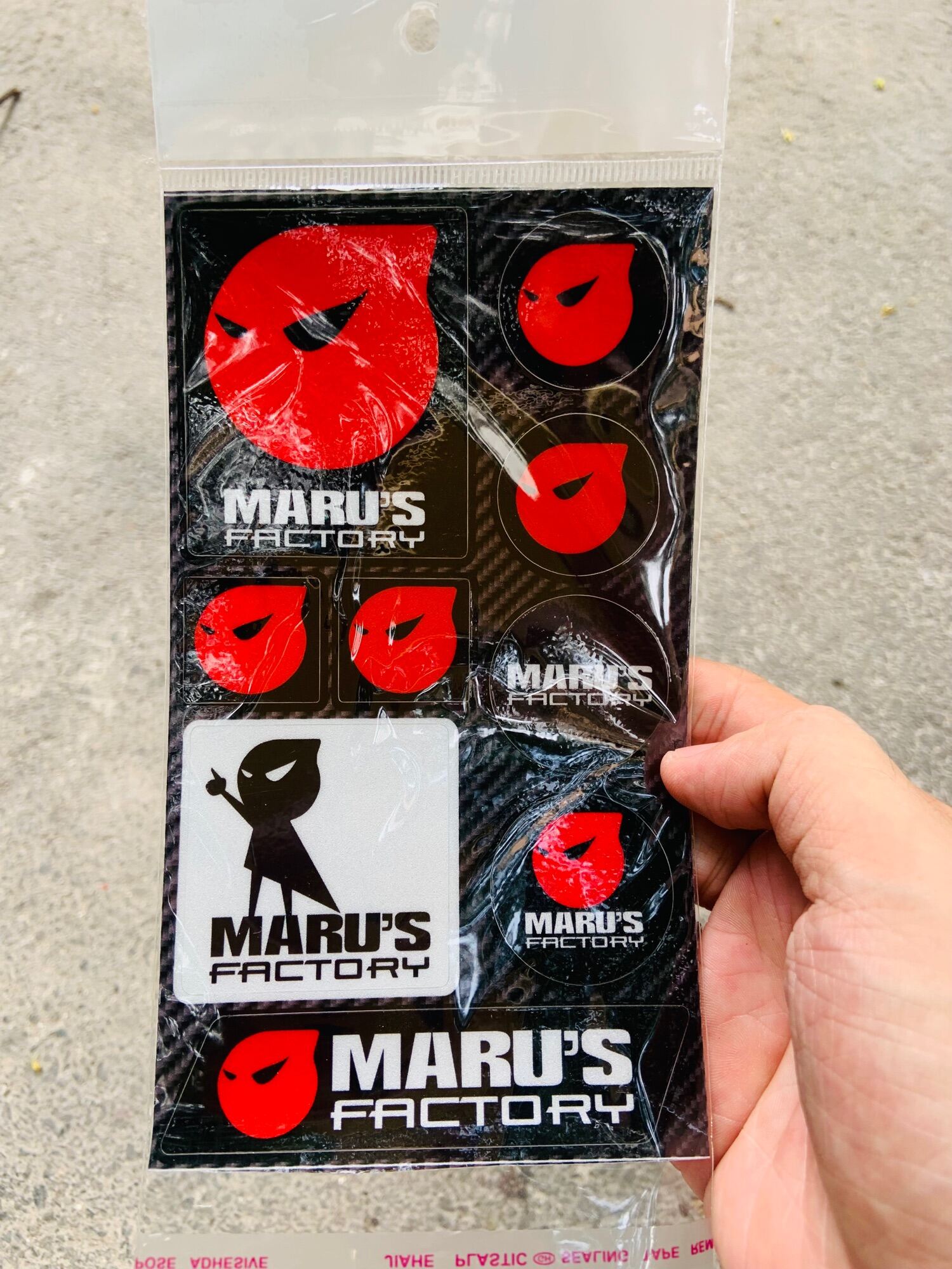 Tem logo Marus Phản quan