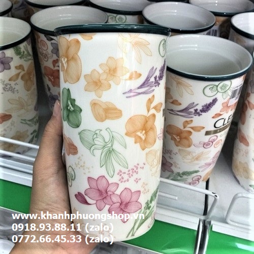 ly sứ đẹp có nắp - ly sứ đẹp