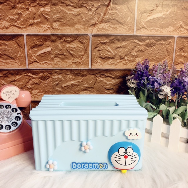 [HCM]Hộp Đựng Khăn Giấy Kitty Và Mon