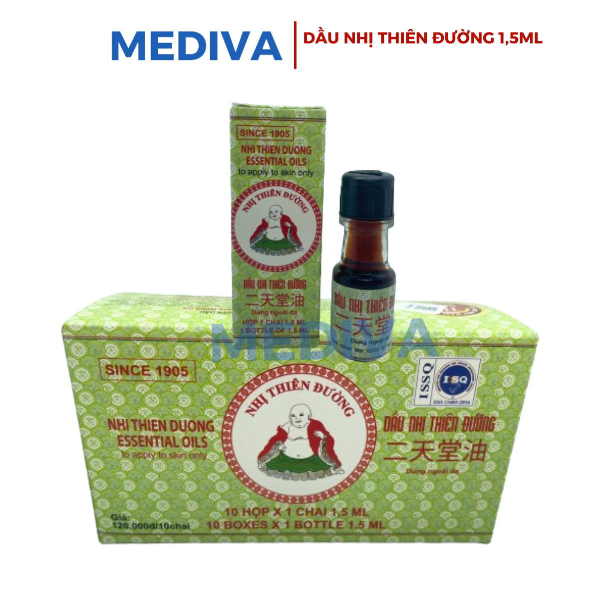 Dầu Nhị Thiên Đường 1,5ml