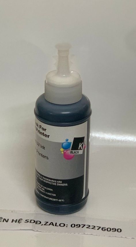 Mực dầu pigment uv dùng cho máy in epson l805, l1800, l8050, l18050,t60, t50, 1430, 1390.v.v.