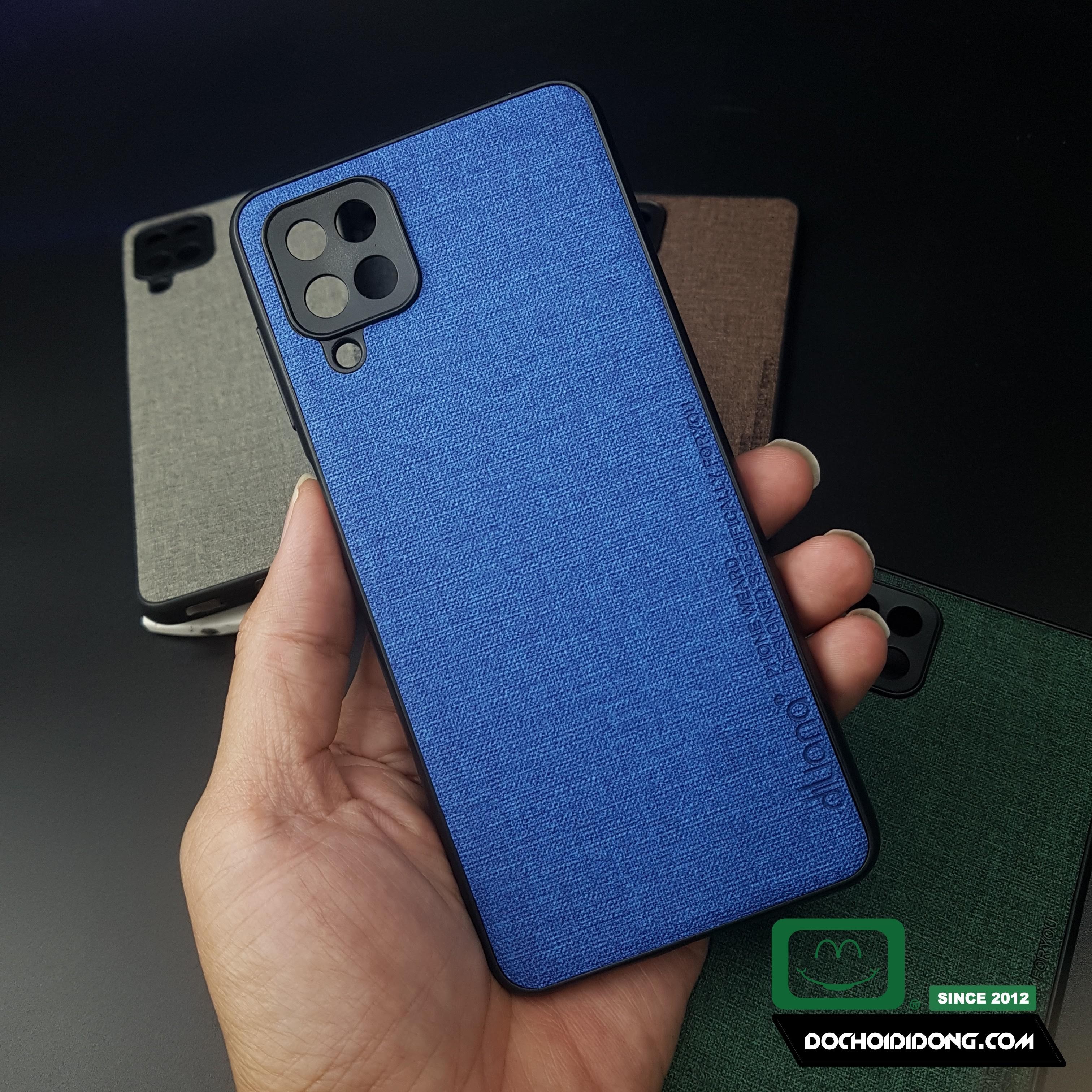 Ốp lưng vân vải samsung a12