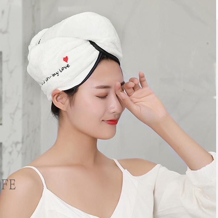 Head Towel, Super Absorbent Quick-Dry Hair Towel