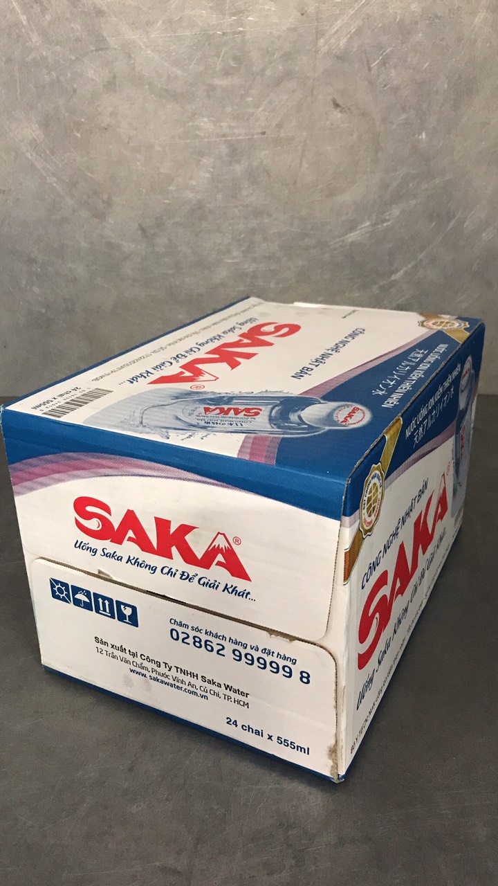 NƯỚC KHOÁNG SAKA KIỀM - 555ml
