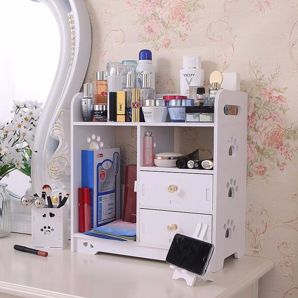 Kệ để đồ mỹ phẩm tiện lợi
