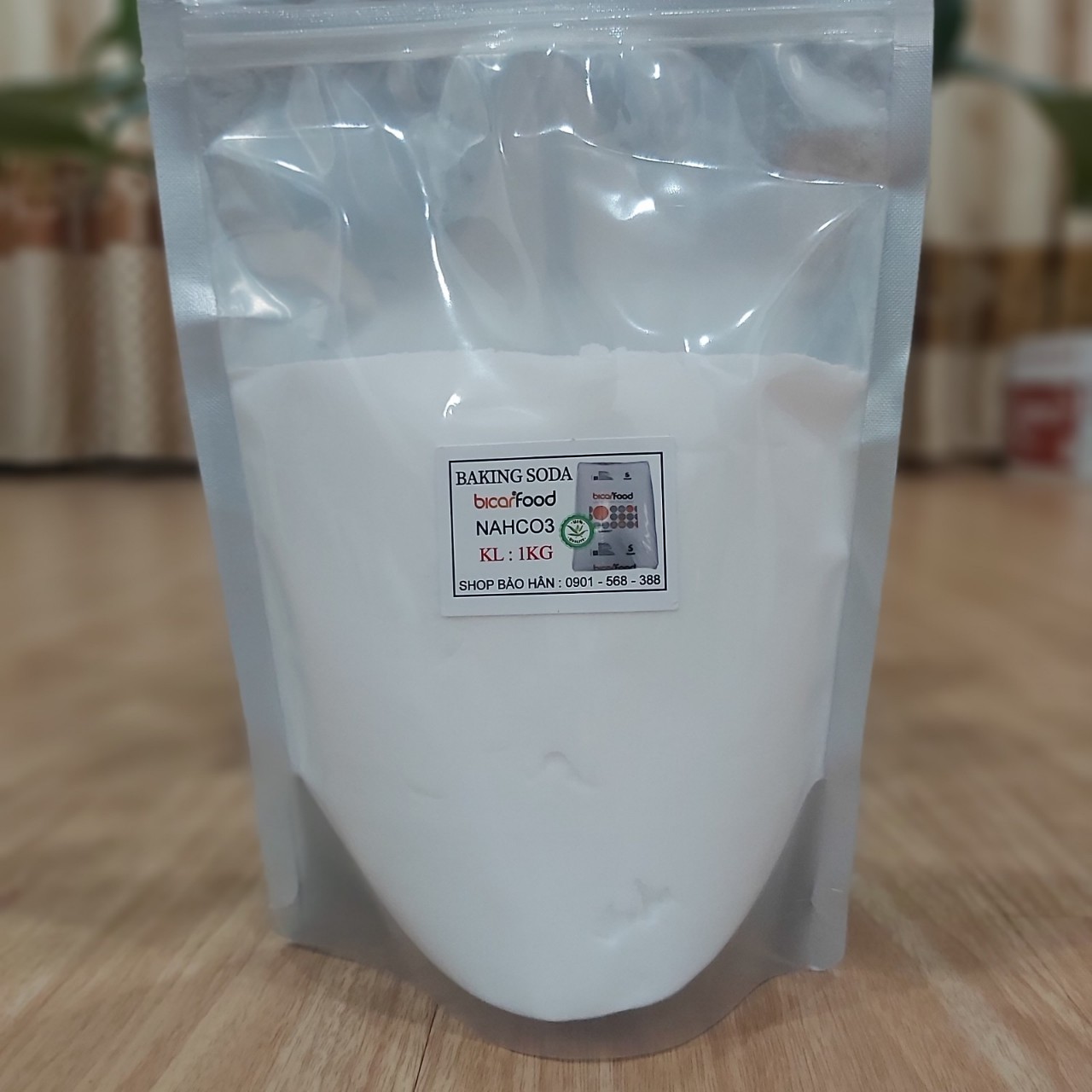 Baking Soda,Sodiun,NAHCO3 -Loại 500G và 1KG