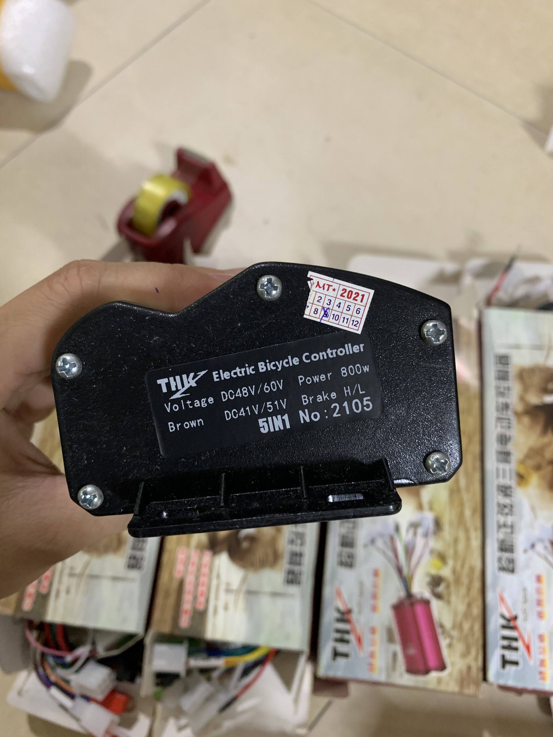 IC điều tốc xe điện 800w ( 48V-60V ) đa năng