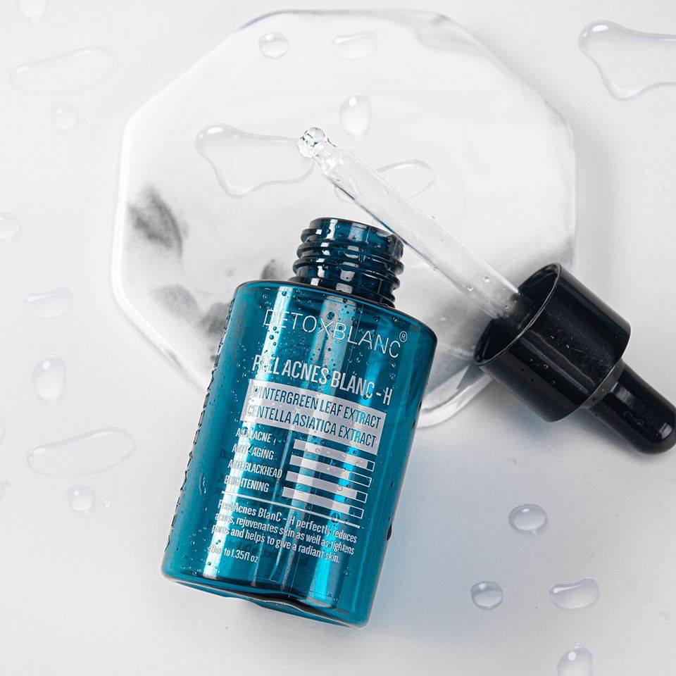 [HCM]combo mặt nạ thải độc và serum mụn detox blanc
