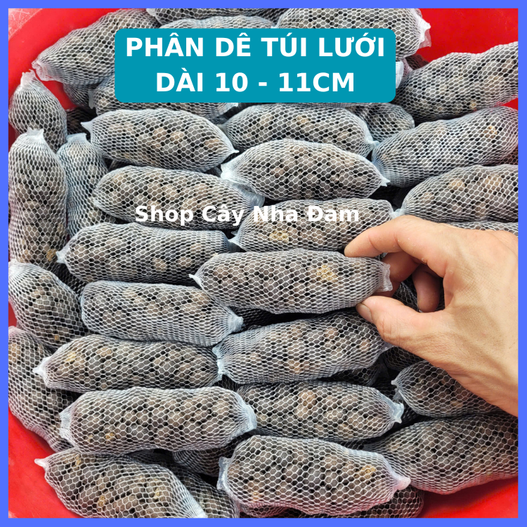 Phân Dê Túi Lưới Bón Lan, Hoa, Cây Kiểng, Đã Qua Xử Lý (Dài10 - 20 - 30Cm)