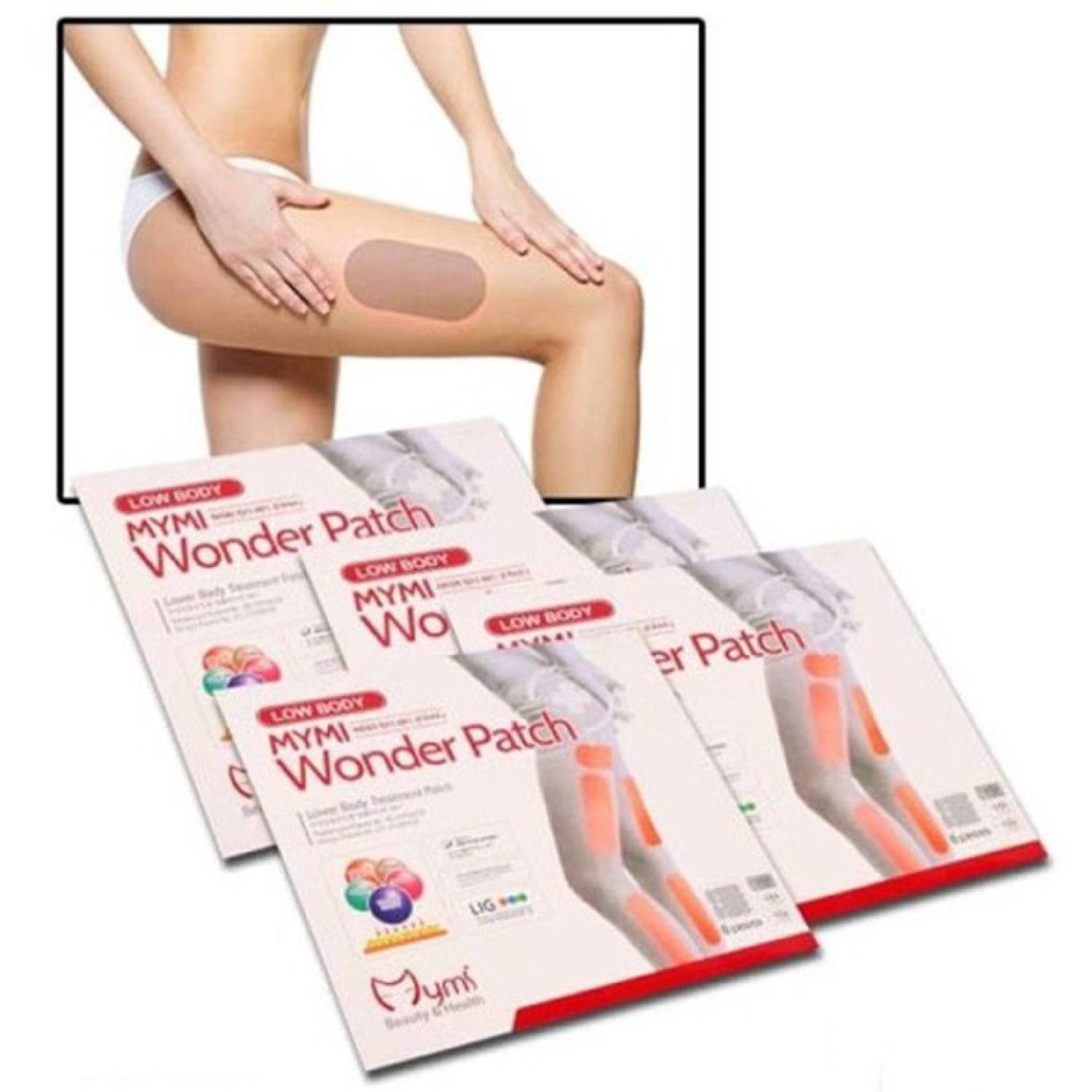 Miếng dán thon đùi mymi wonder patch low body (18 miếng)