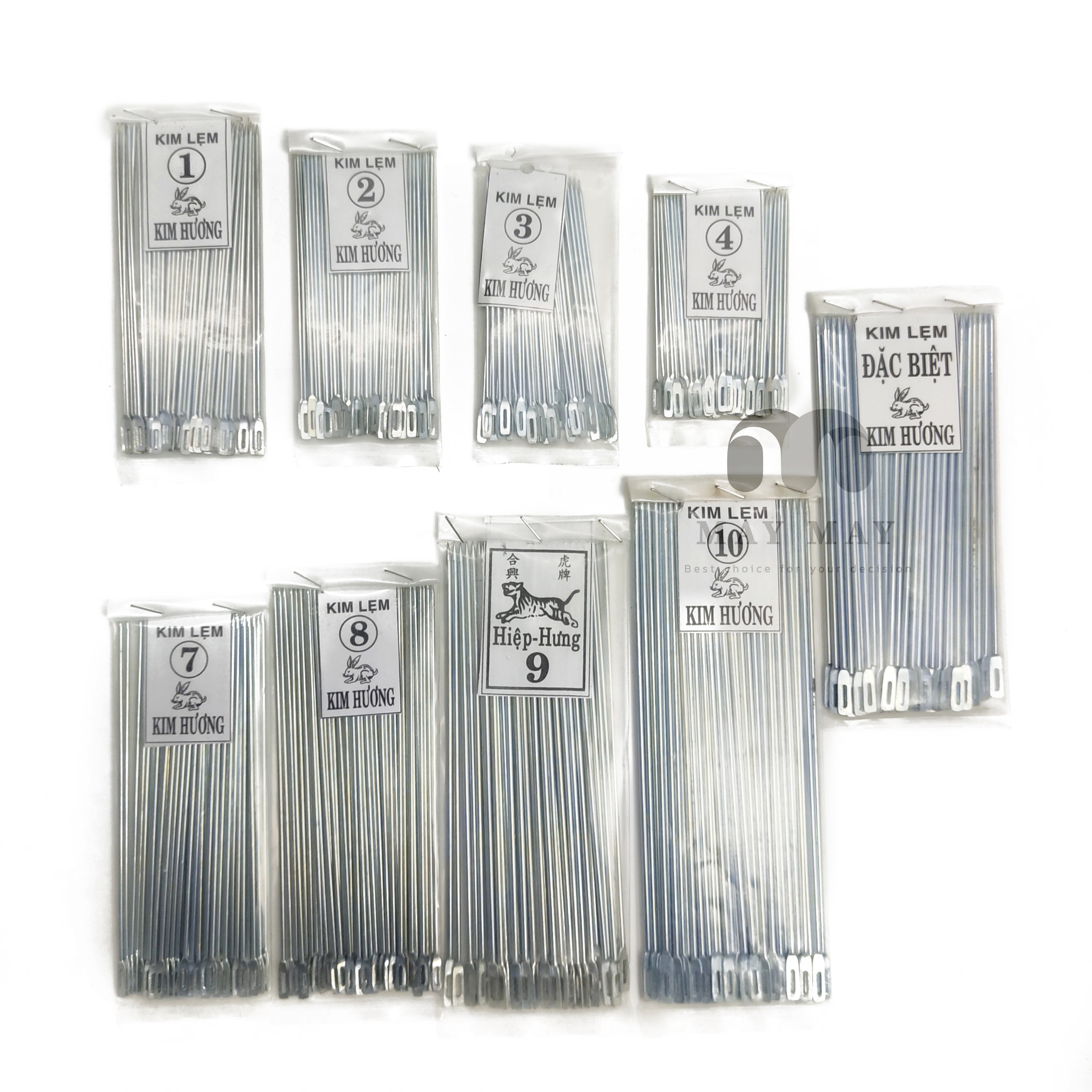 Lẹm - Kim may bao nhiều size bịch 40 cây