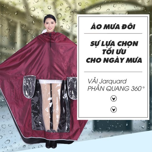 Áo mưa 1 đầu, 2 đầu cánh dơi thời trang siêu bền, chất liệu vải dù chống thấm tuyệt đối , có đai phản quang an toàn, Ao mua canh doi thoi trang sieu ben, chat lieu vai du chong tham tuyet doi danh cho ca nam va nữ