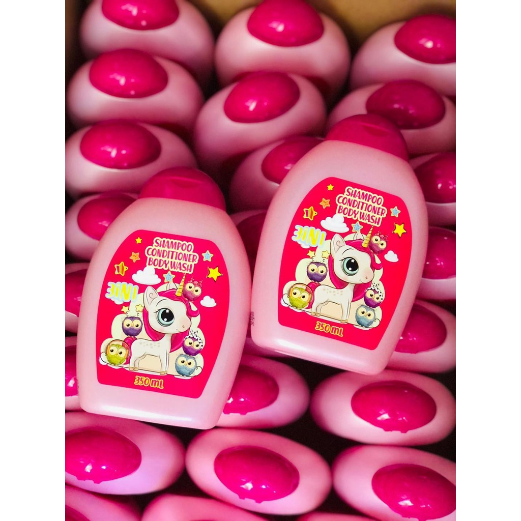 Sữa Tắm Gội Xả Em Bé Unicorn 3in1