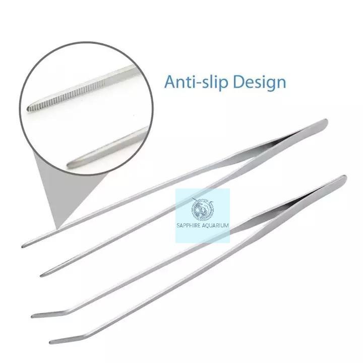 Nhíp trồng cây thủy sinh 27cm - đầu cong