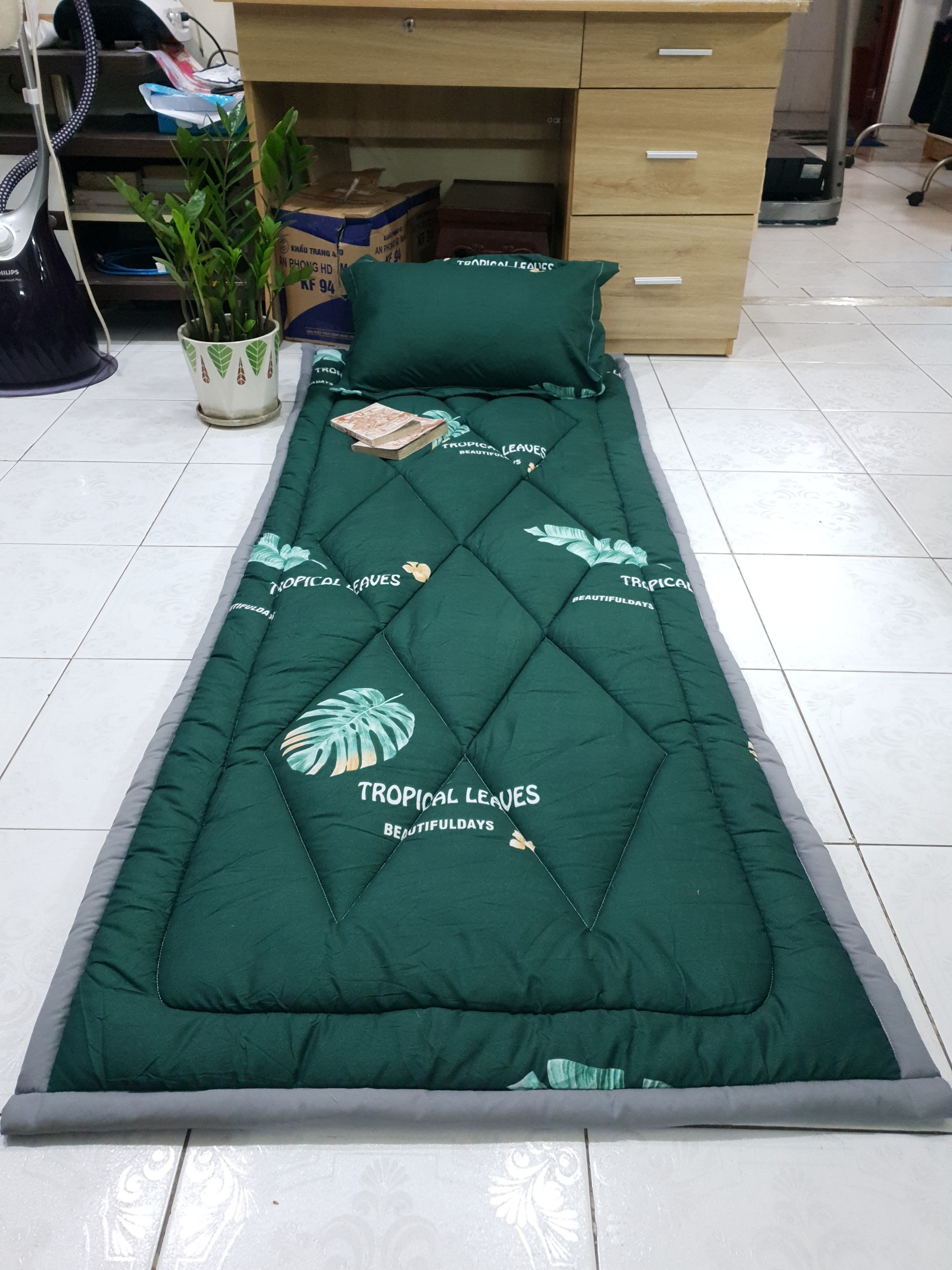 [TẶNG KÈM TÚI] NỆM VĂN PHÒNG- ĐỆM NGỦ VĂN PHÒNG 80*200cm