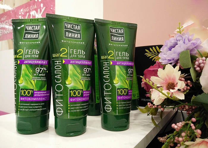 Kem Massage Tan Mỡ, Tri Rạn Da Pureline Nga 200ml