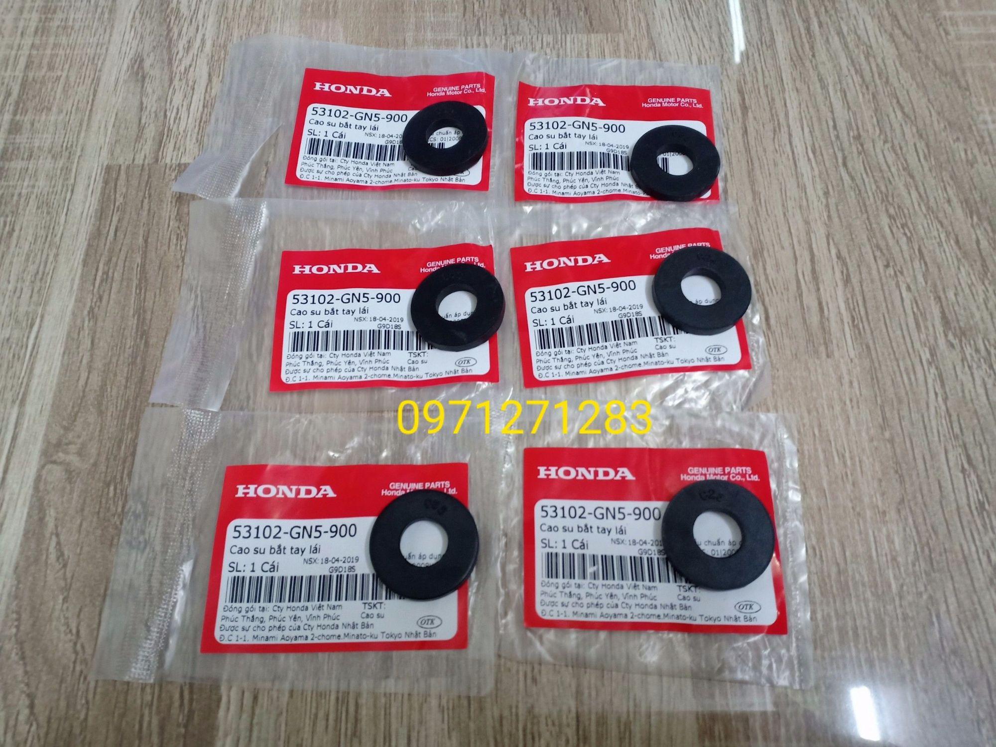 Bộ cao su đệm bắt tay lái Dream (6chiếc)