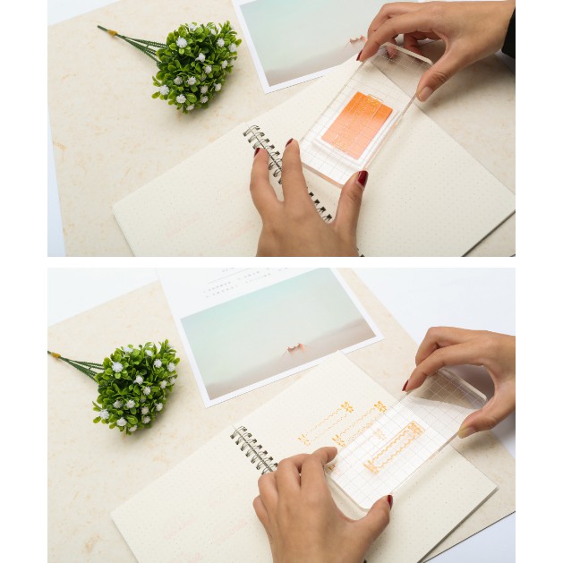 [HCM]CON DẤU CHỮ SLOGAN TRONG SUỐT