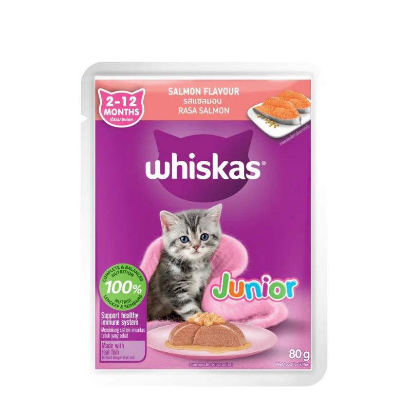 Pate Whiskas Junior For Kittens 80g