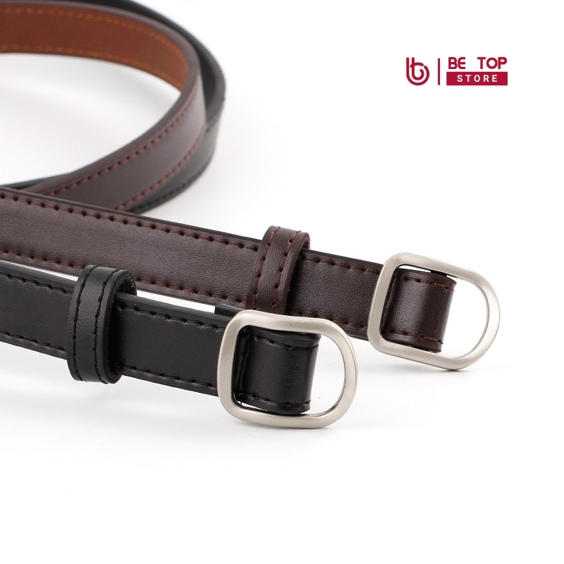 [Có sẵn] Thắt lưng nữ ulzzang bản nhỏ 2cm da PU N19