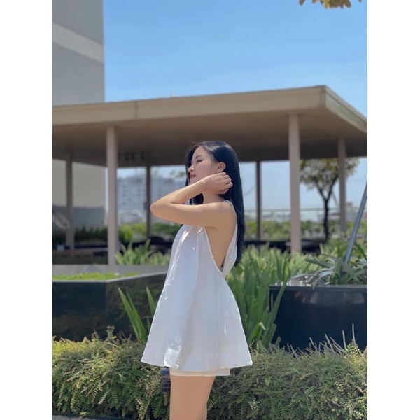 Set Áo Yếm Hở Lưng Sexy Phối Quần Short
