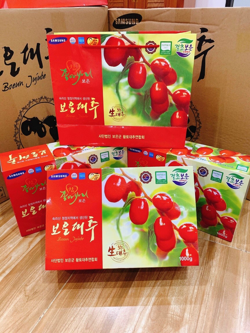 [ Đủ Cân ] Táo đỏ Hàn Quốc sấy khô 1 Kg