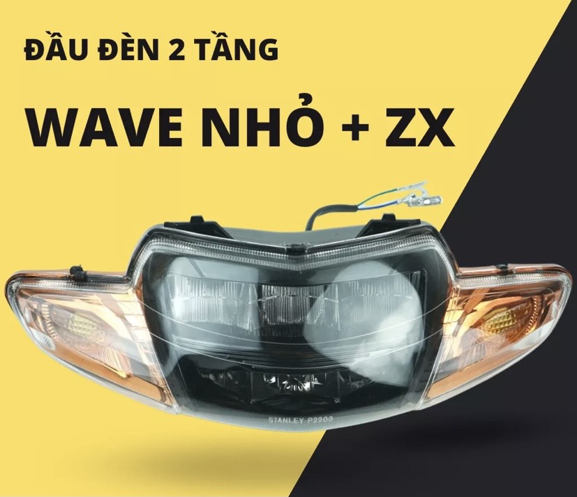 Choá Pha Đèn Led 2 tầng Wave nhỏ - Wave Zx - Wave Alpha