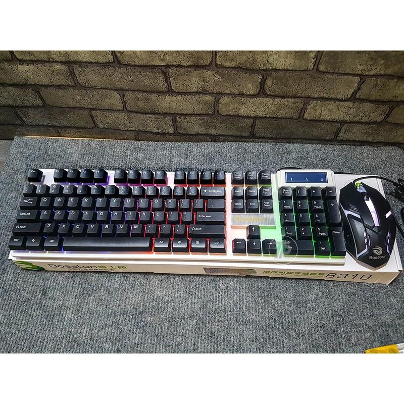 [HCM]COMBO PHÍM CHUỘT BOSSTON 8310