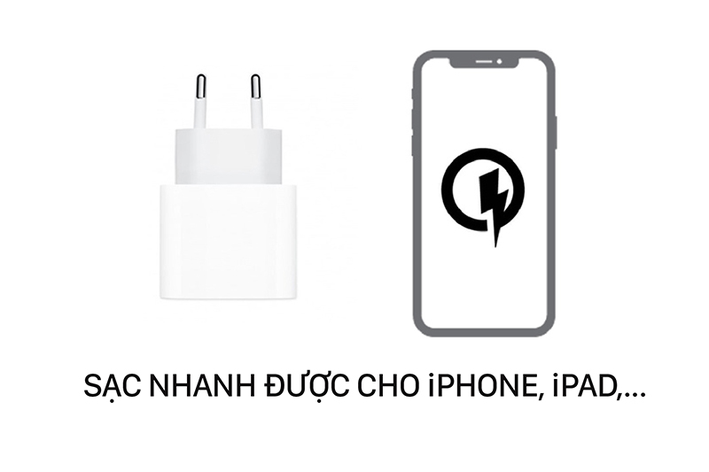 Củ Sạc Nhanh Apple 20W USB-C Power Adapter