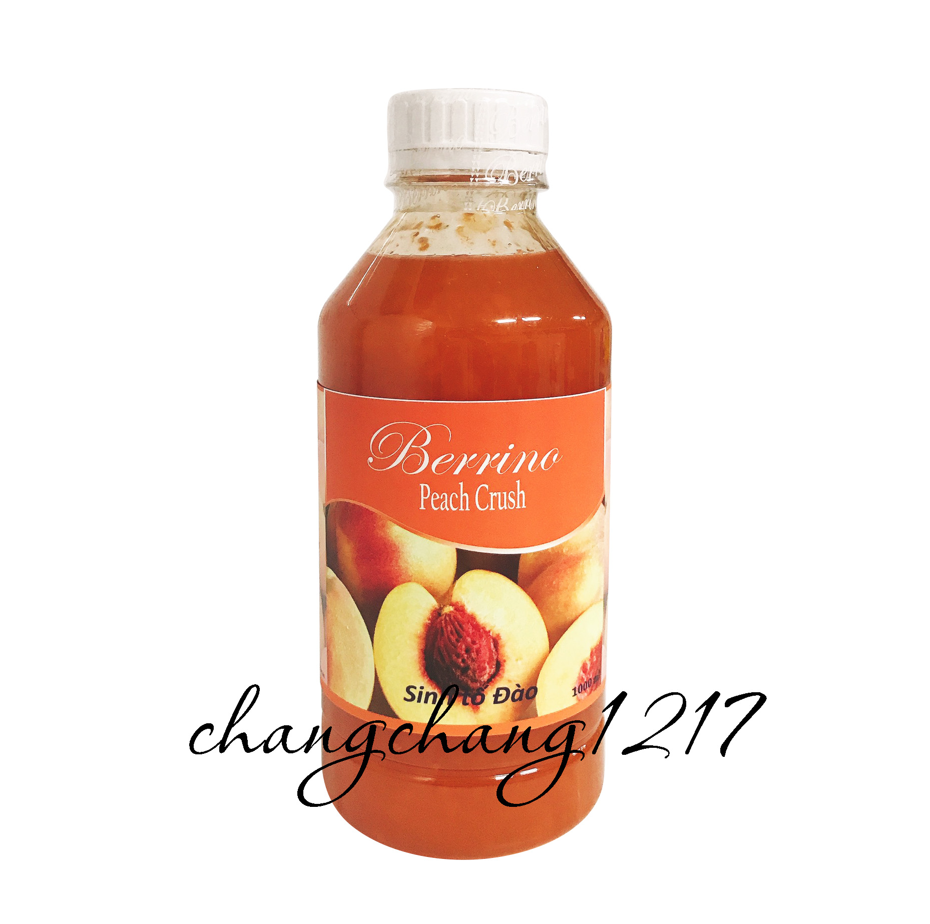 Sinh Tố Berrino Đào Chai 1 Lít