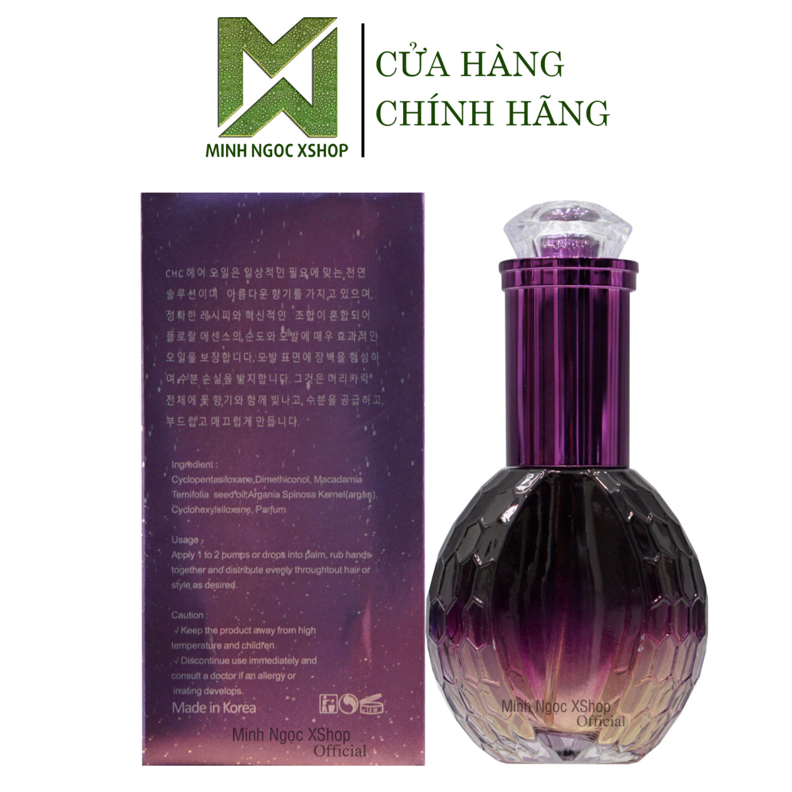 Tinh dầu dưỡng tóc CHC GOCOLOR hàn quốc 60ML