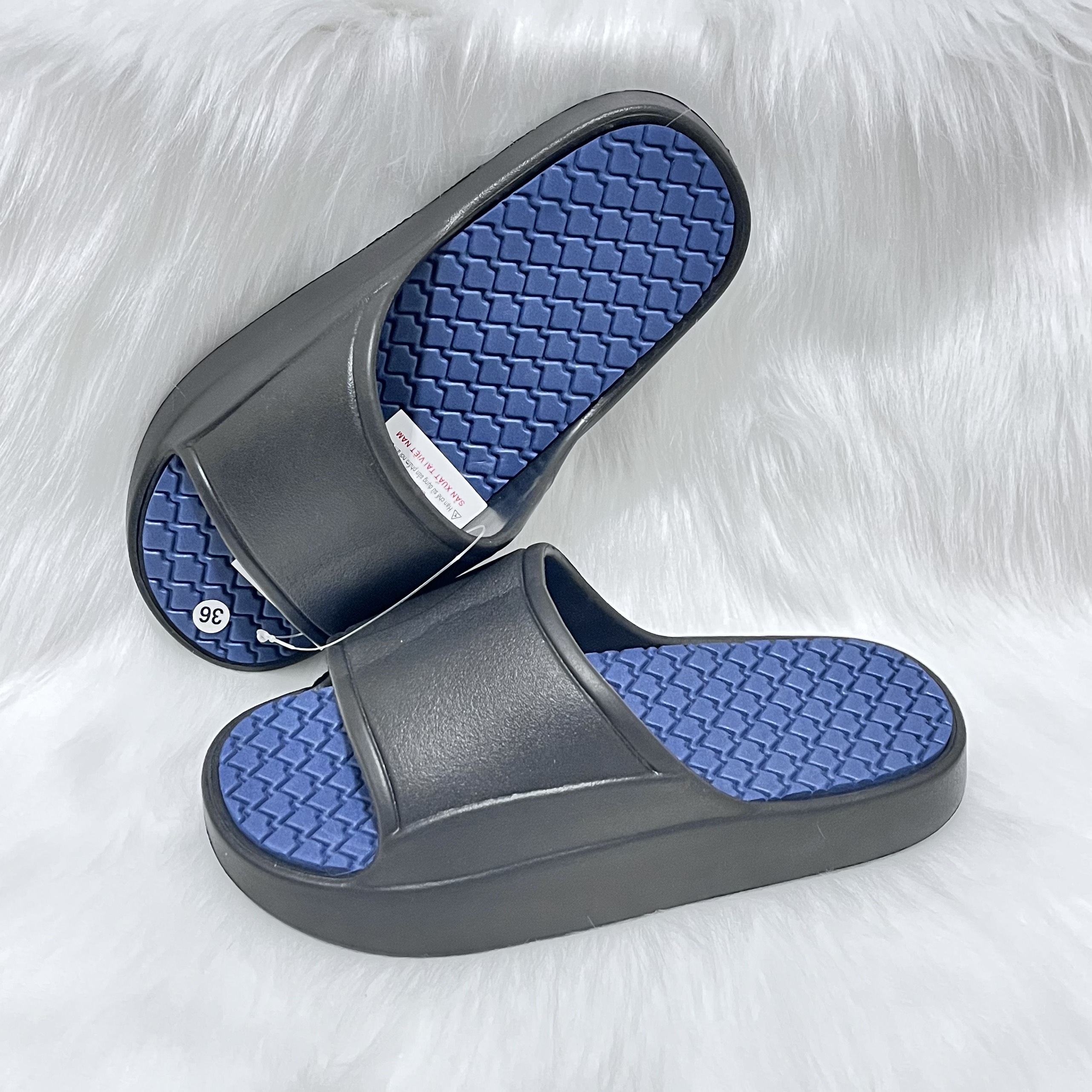 Dép bánh mỳ siêu nhẹ đế mềm cao 5cm