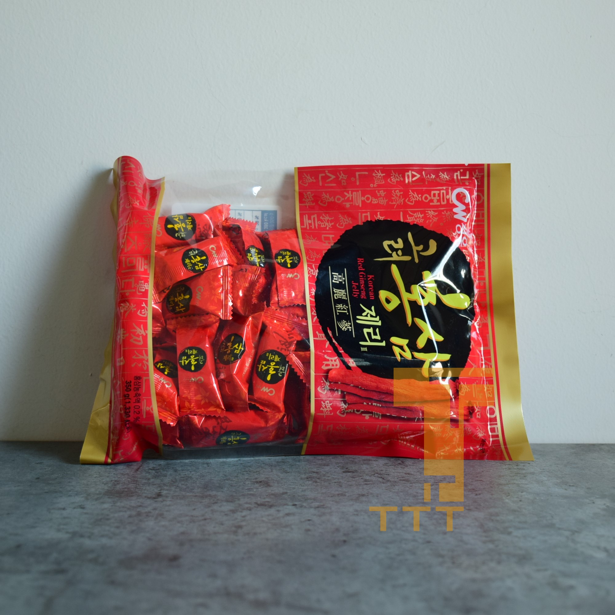 Kẹo hồng sâm CW Hàn Quốc - Kẹo Dẻo - 350g