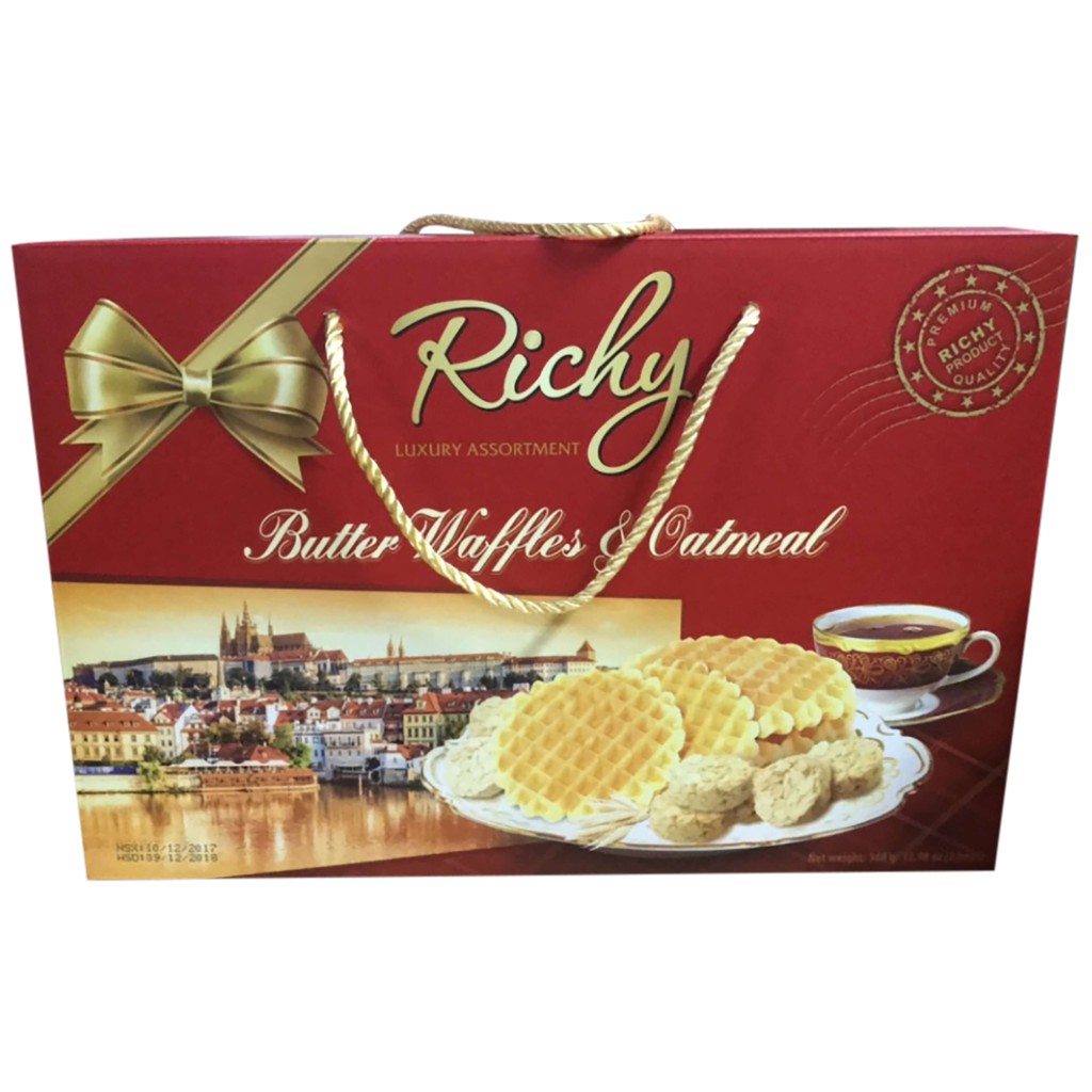 GIÁ HOT MEGA SALE 9.9 MUA 2 tặng 1 Bánh Richy quai xách 368g - date T11 ...