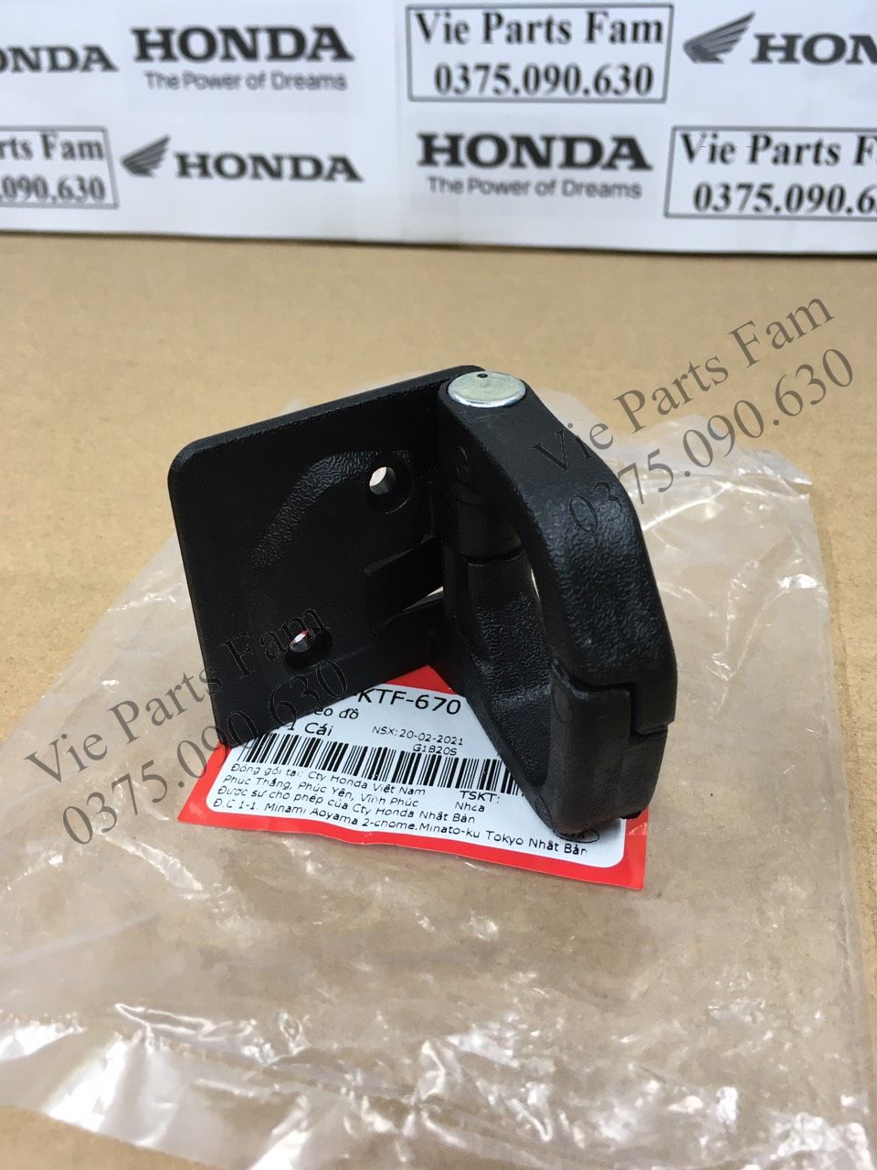 Móc treo đồ sh ý /sh việt/ sh mode/lead 125, chính hiệu honda motor vn