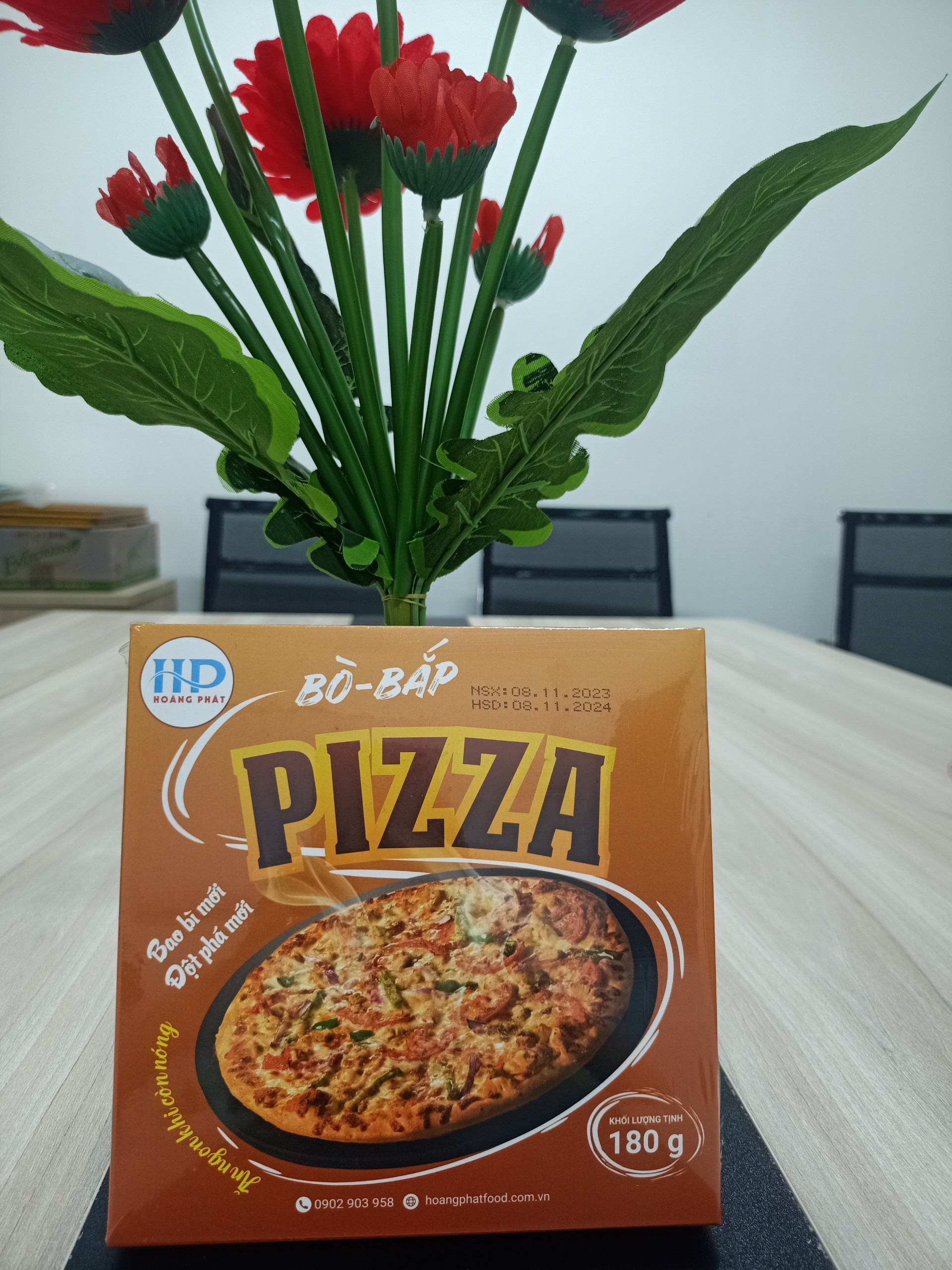 [Chỉ giao HCM] - Pizza Bò bắp  180gr - Giao nhanh 4H