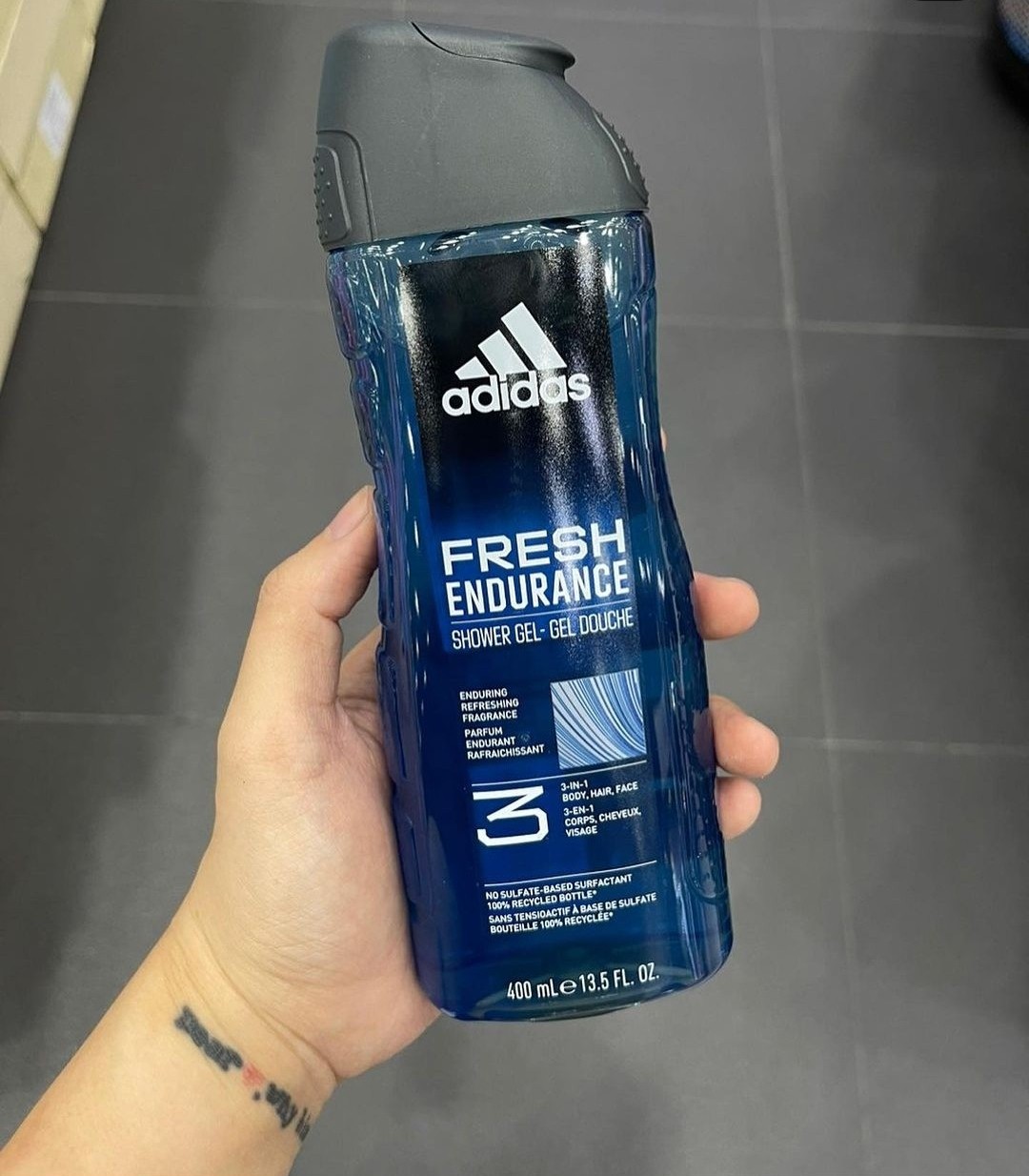 tắm gội 3in1 adidas 400ml ( mẫu mới )