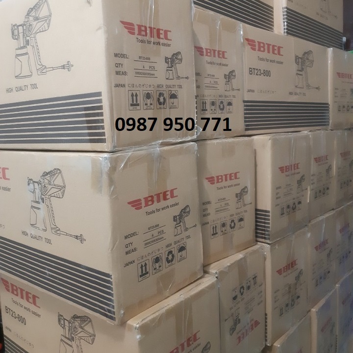 Máy phun sơn 600w Btec BT27-800