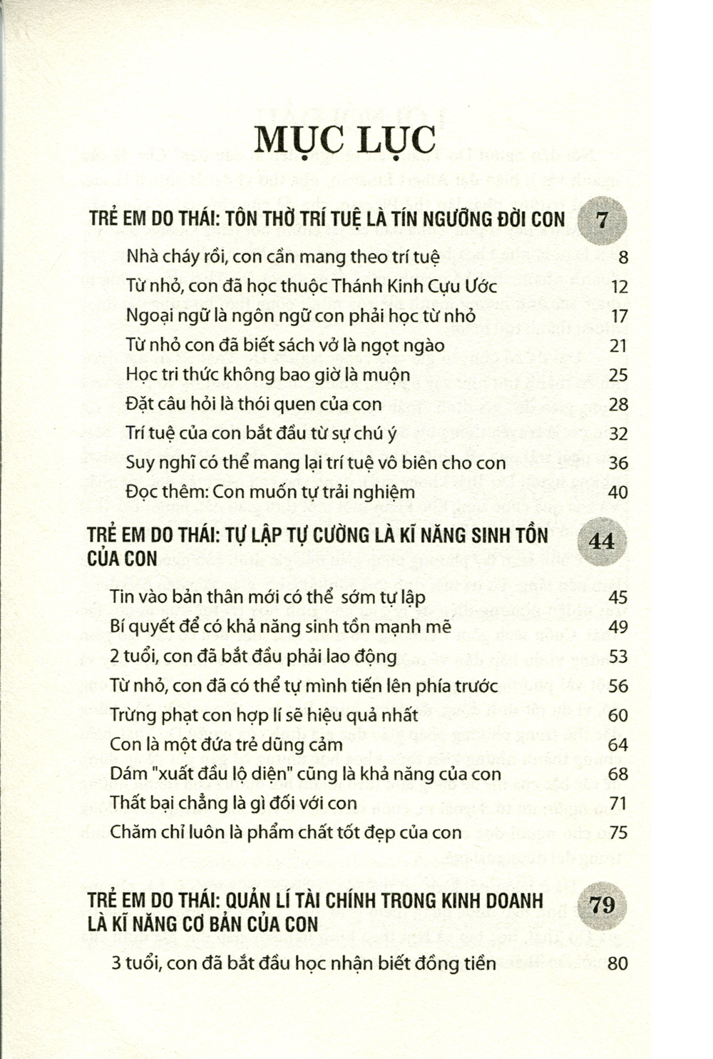 Phương Pháp Giáo Dục Con Của Người Do Thái