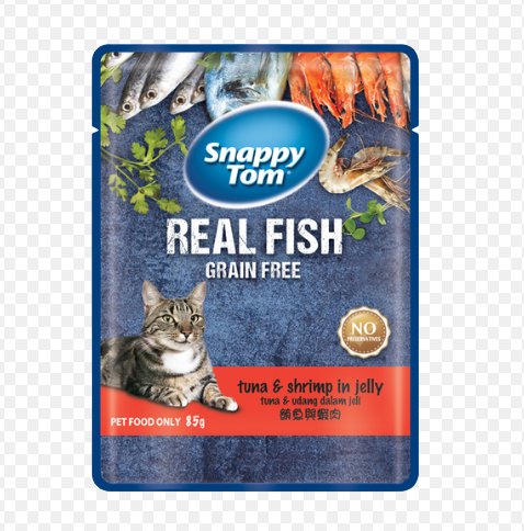 Pate SNAPPY TOM cho mèo gói 85g