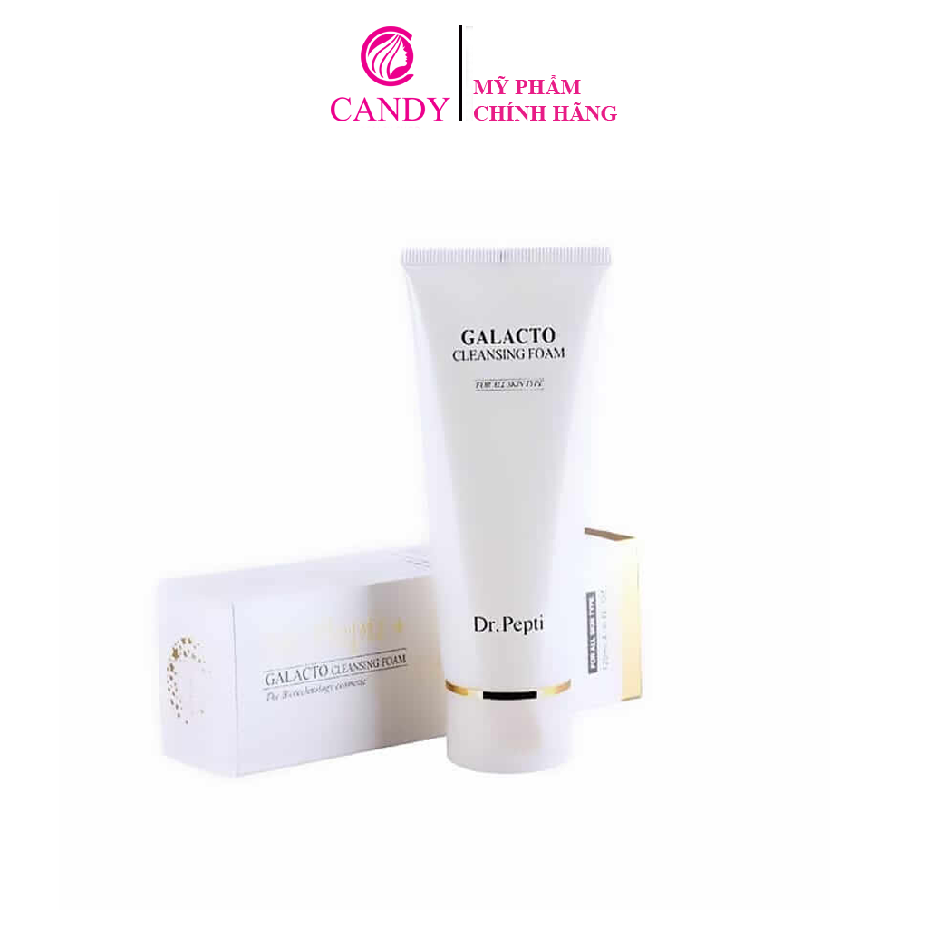 [Hoàn Tiền 8%]Sữa rữa mặt Dr.Pepti Galacto Cleansing Foam