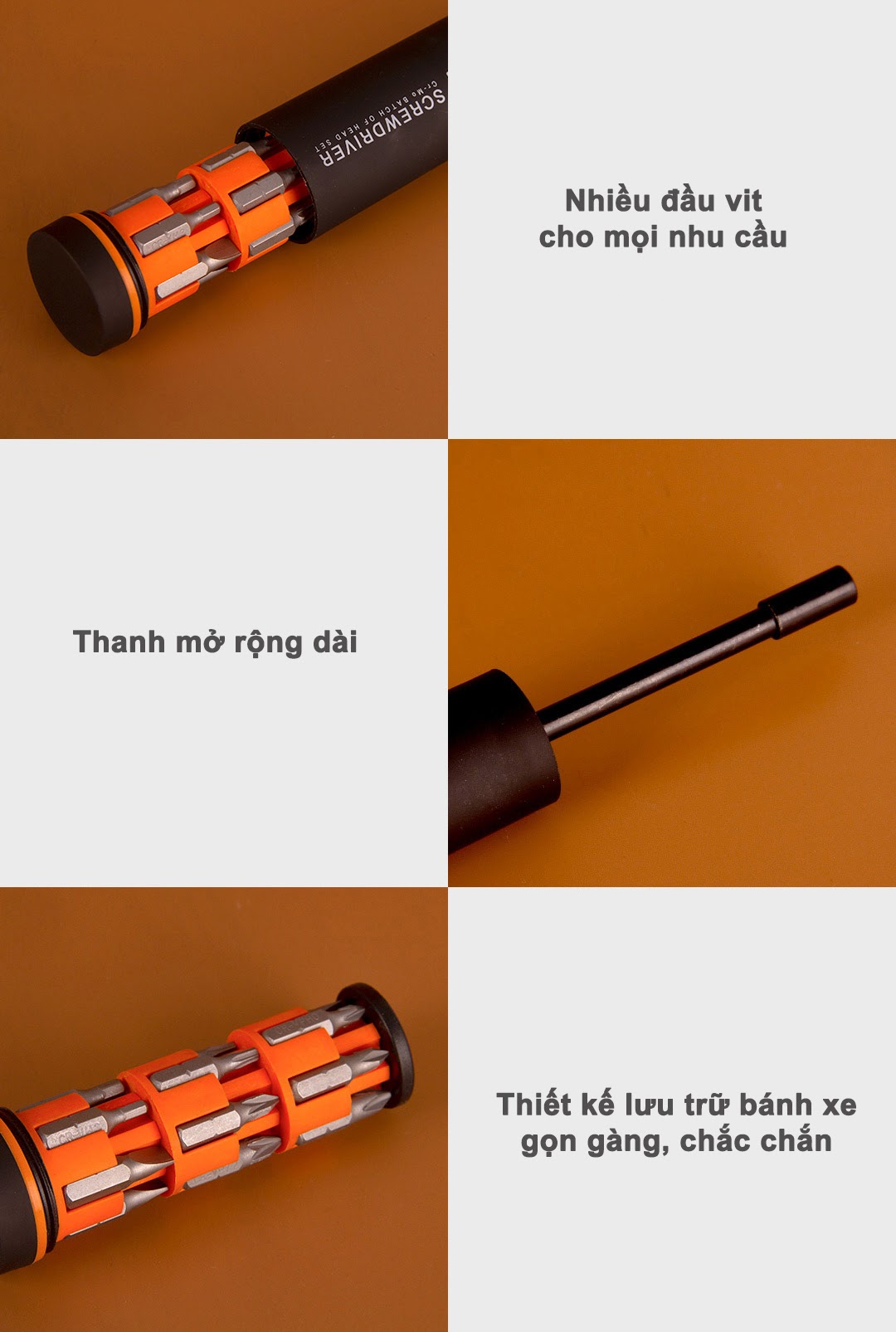 Bộ tuốc nơ vít (tua vít) 18 in 1 JIUXUN TOOLS