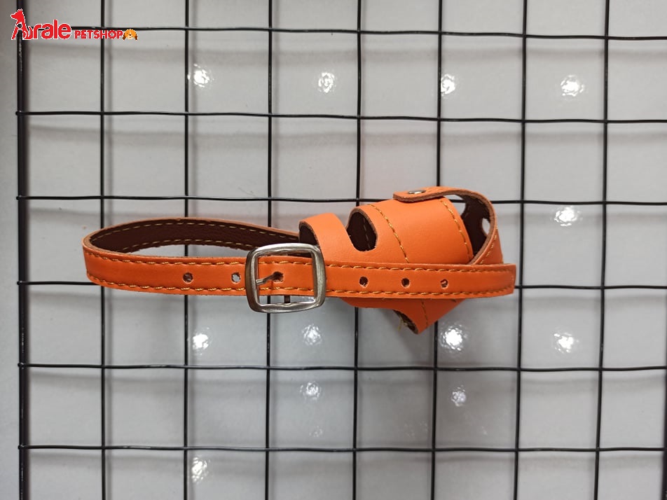 [ Siêu rẻ ] Rọ mõm da cho chó  chống cắn, chống sủa-Aralepetshop