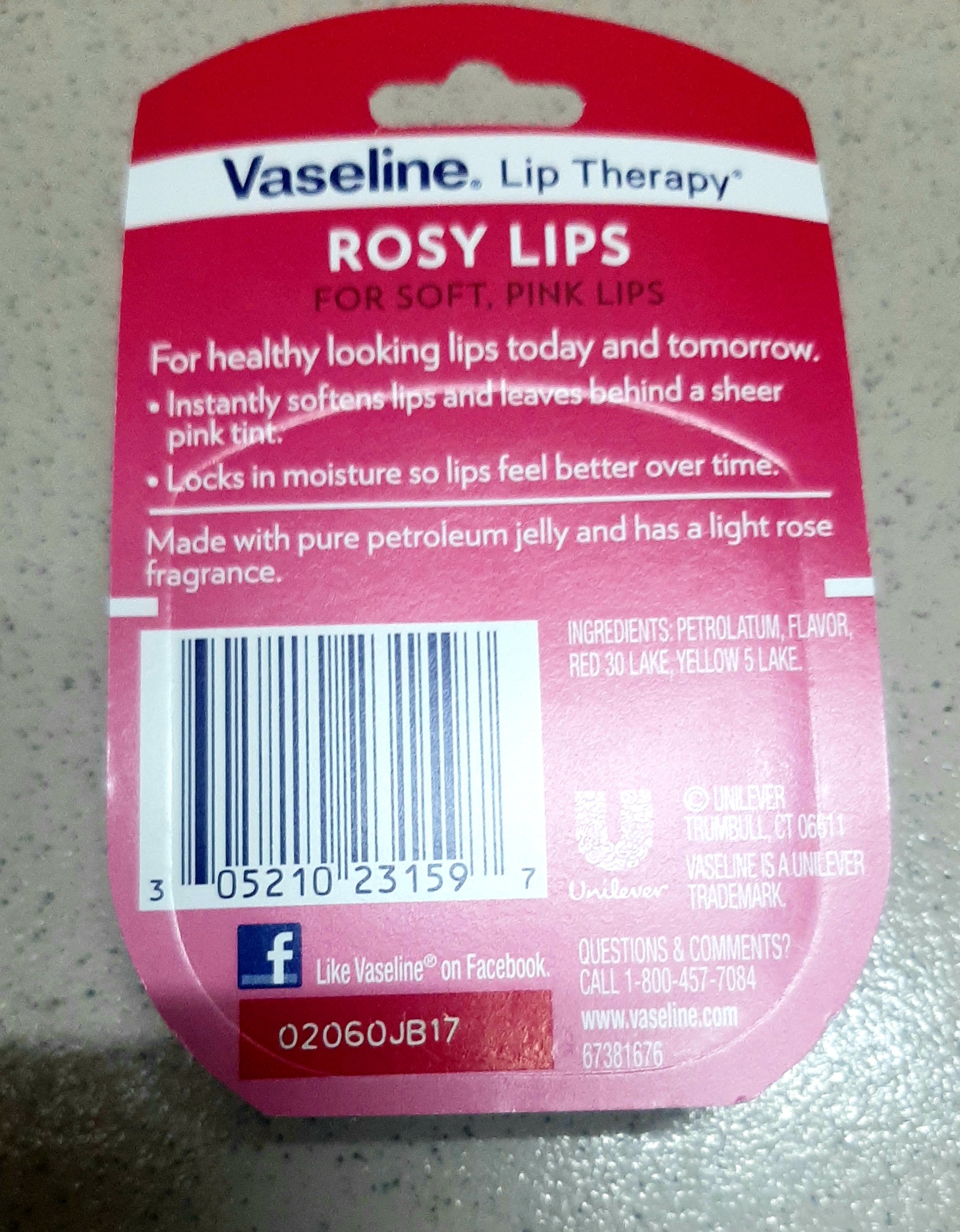 Vaseline Dưỡng Môi , Sáp dưỡng môi Vaseline Lip Therapy 7g