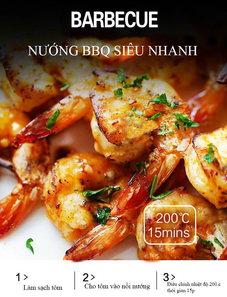 Nồi chiên không dầu OZOOPU 4.5 lít CAO CẤP 2019 - Bảo hành 12 tháng