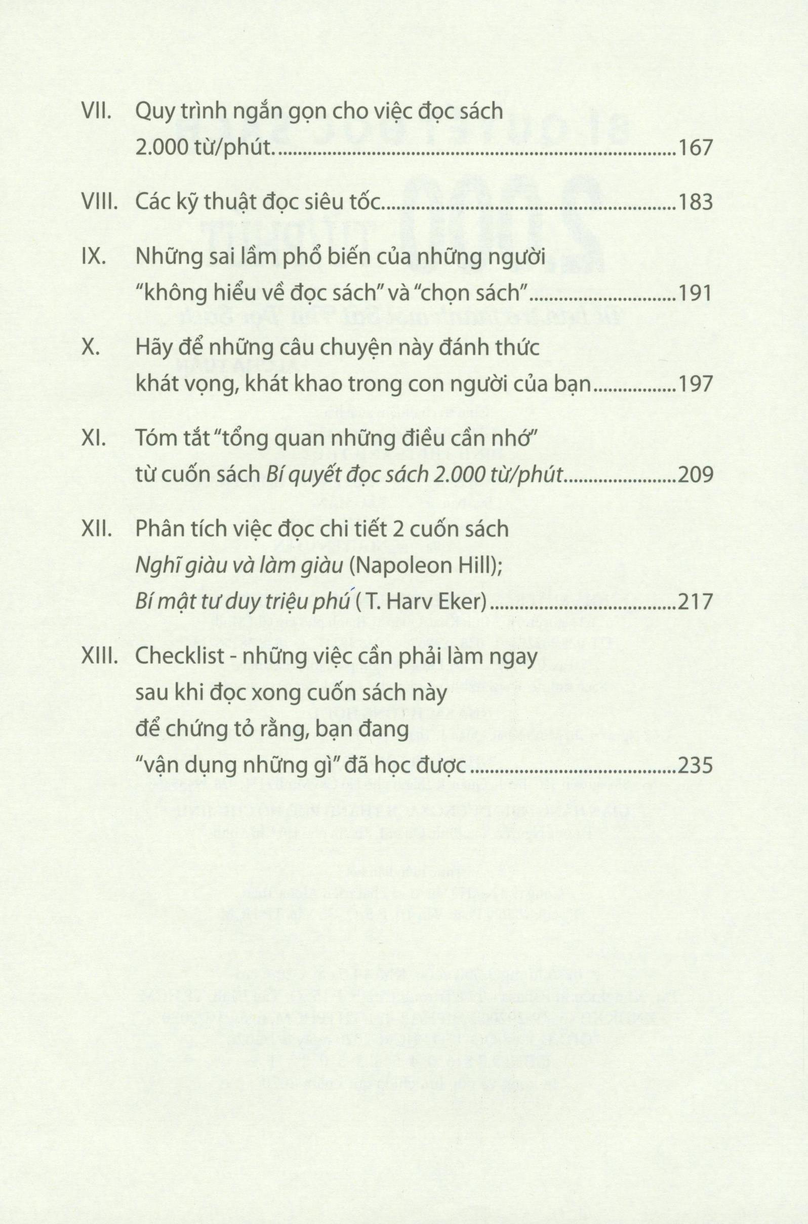Bí QuyếT Đọc Sách 2.000 Từ/Phút - Để Bạn Trở Thành Một Sát Thủ Đọc Sách (Bìa Cứng)