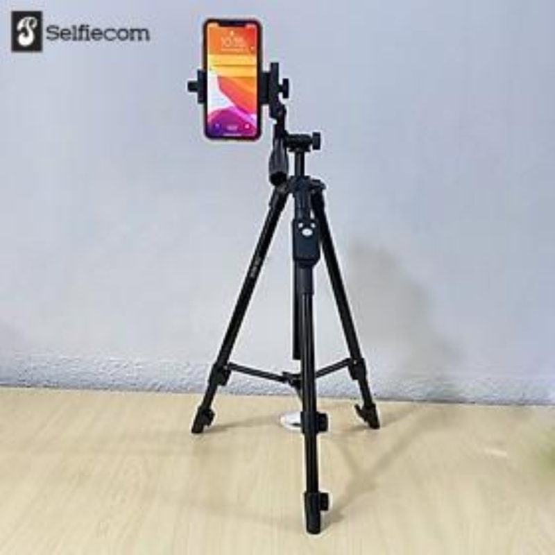 Chân đế tripod dùng cho điện thoại và máy ảnh Selfiecom TTX-6218 - Có Remote chụp ảnh và túi đựng tiện lợi